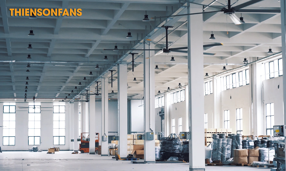 Hướng dẫn chọn mua quạt HVLS phù hợp với nhu cầu doanh nghiệp