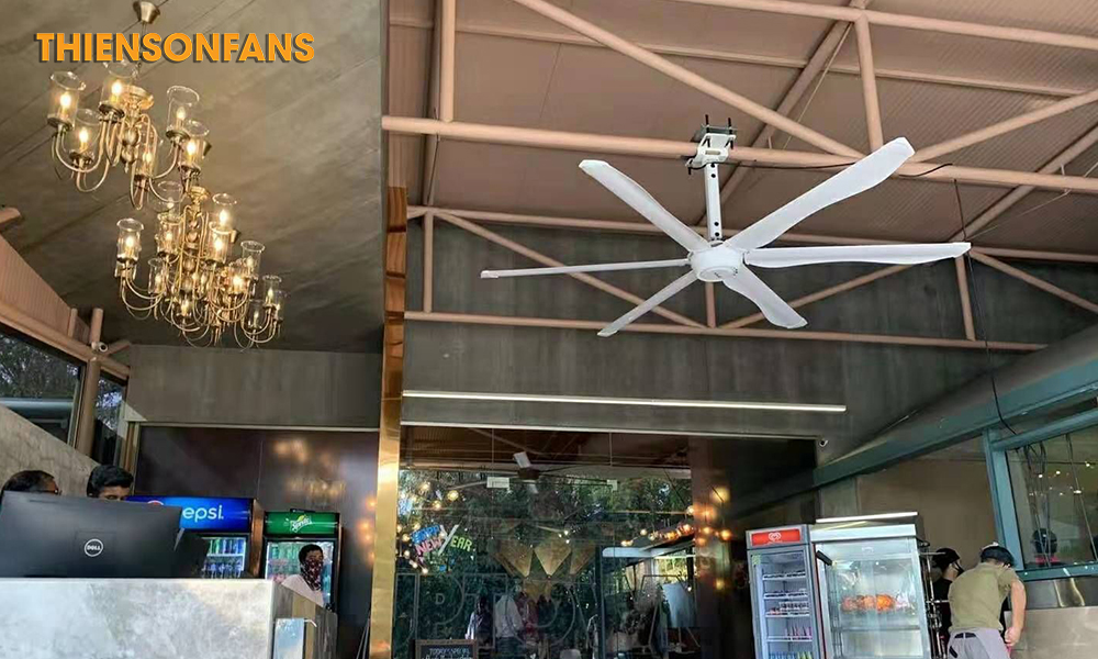 Lợi ích vượt trội khi sử dụng Quạt trần thương mại Aircool