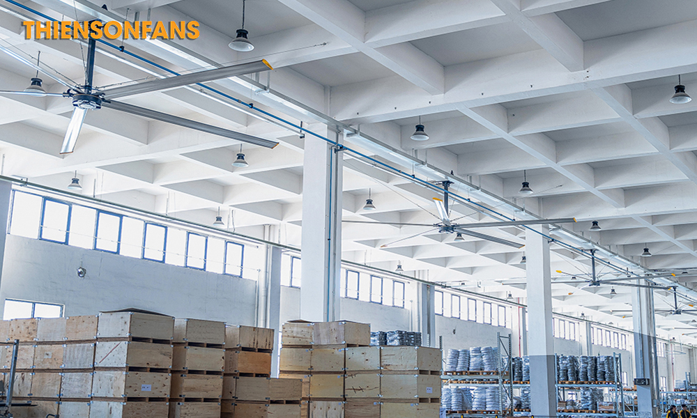 Đặc điểm nổi bật của quạt trần công nghiệp Zephyrus