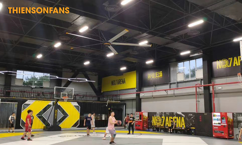 Quạt trần công nghiệp Zephyrus Z HVLS-D3AAZ61 2 Khả năng tiết kiệm năng lượng của quạt trần công nghiệp Zephyrus Z HVLS-D3AAZ61
