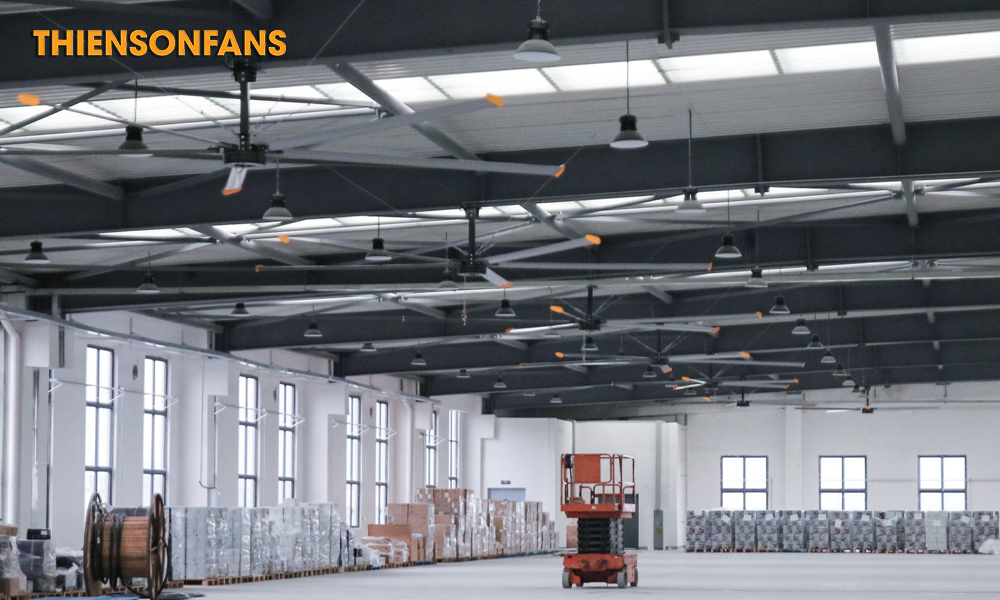 Quạt trần công nghiệp Zephyrus Z HVLS-D3AAZ61 1 Công nghệ và hiệu suất vượt trội trên quạt trần công nghiệp Zephyrus Z HVLS-D3AAZ61