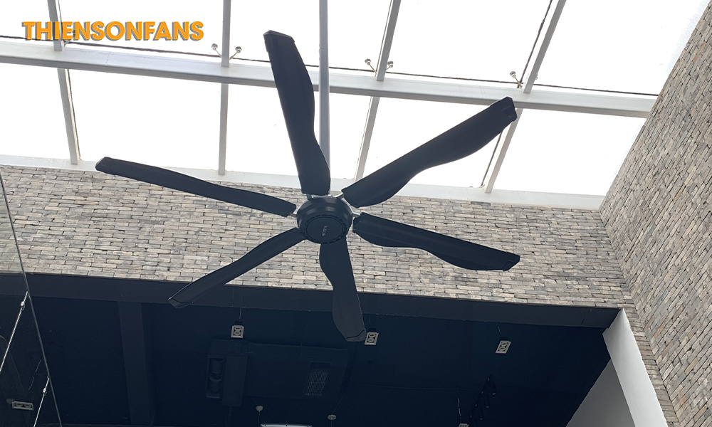 Quạt trần thương mại Aircool SHVLS-D5BAA30 4 Ứng dụng thực tế của sản phẩm