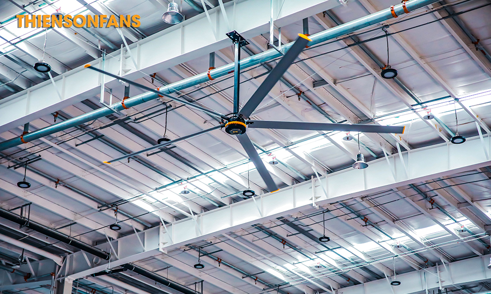 Quạt trần công nghiệp Zephyrus Z HVLS-D3AAZ73 3 Quạt trần công nghiệp Zephyrus Z HVLS-D3AAZ73