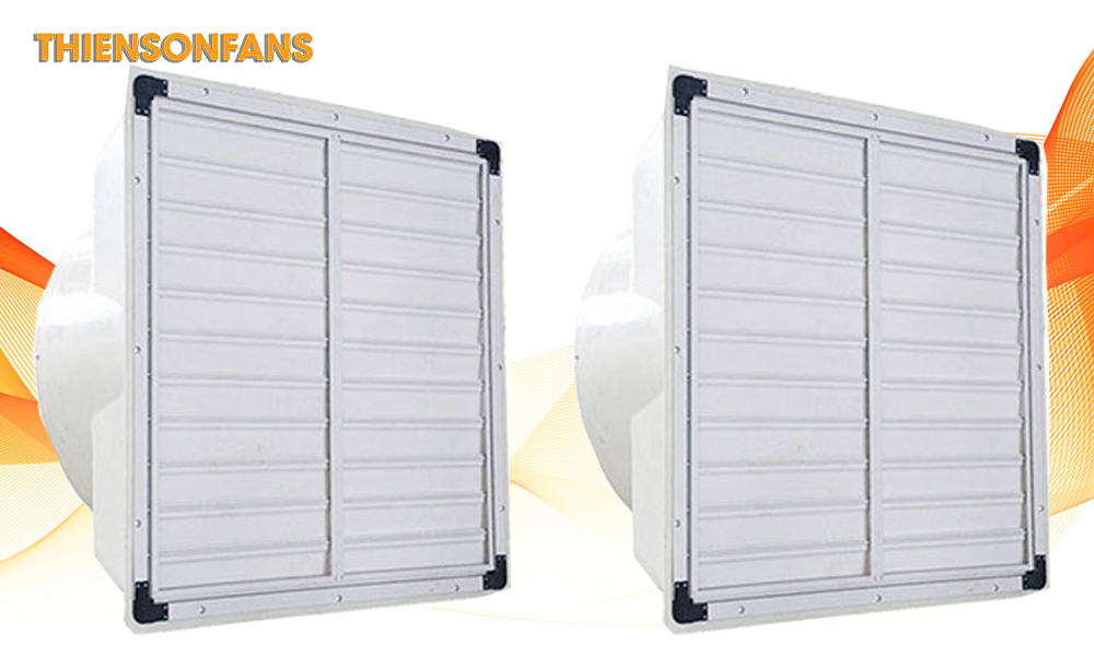 Quạt thông gió composite - 2 loại quạt composite phổ biến nhất. 6 Quạt thông gió composite hình vuông