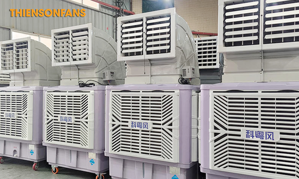 Quạt khủng long hơi nước di động